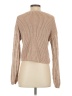 Free People 100% Cotton Metallic Tan Cardigan Size XS - photo 2