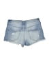 Mudd 100% Cotton Hearts Blue Denim Shorts Size 5 - photo 2