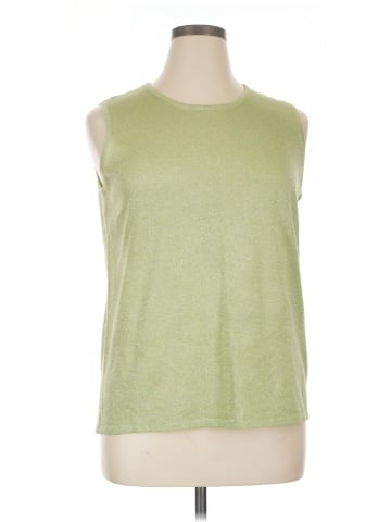 Susan Graver Sleeveless T-Shirt (view 1)