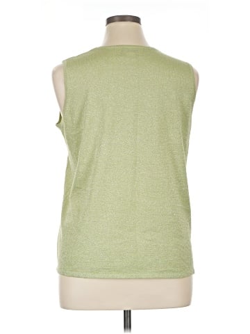 Susan Graver Sleeveless T-Shirt (view 2)