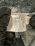 Uniqlo Chevron-herringbone Gray Casual Pants Size L - photo 5