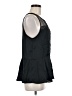 Hinge 100% Polyester Black Sleeveless Blouse Size M - photo 4