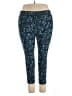 Terra & Sky Print Blue Active Pants Size 2X - photo 1