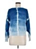 Elan Tie-dye Blue Pullover Sweater One size - photo 1