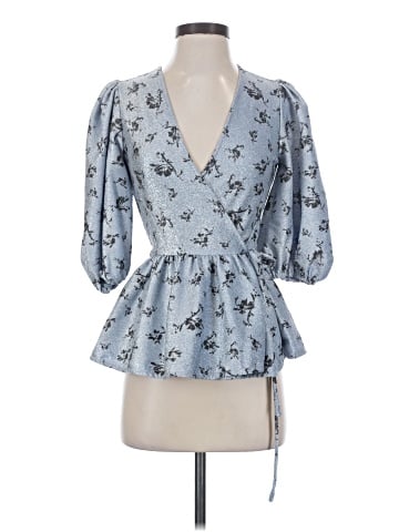Ganni 3/4 Sleeve Blouse (view 1)