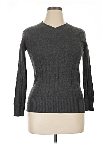 Navy Pullover Sweater (view 1)