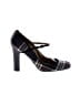 J.Crew Plaid Black Heels Size 8 1/2 - photo 1