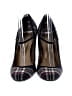 J.Crew Plaid Black Heels Size 8 1/2 - photo 2