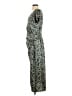 Cinq à Sept 100% Polyester Paisley Green Casual Dress Size 2 - photo 5