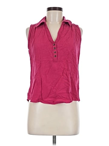 Maurices Sleeveless Button-Down Shirt (view 1)
