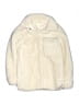 H&M 100% Polyester Ivory Snow Jacket Size 14 - photo 1