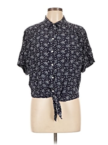 CALVIN KLEIN JEANS Short Sleeve Blouse (view 1)
