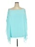 JM Collection 100% Polyester Teal Sleeveless Blouse Size 3X - photo 1