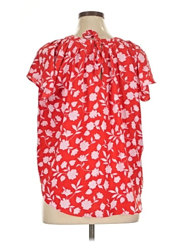 LC Lauren Conrad Short Sleeve Blouse (view 2)