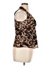 Worthington Brown Sleeveless Blouse Size 14 - photo 4