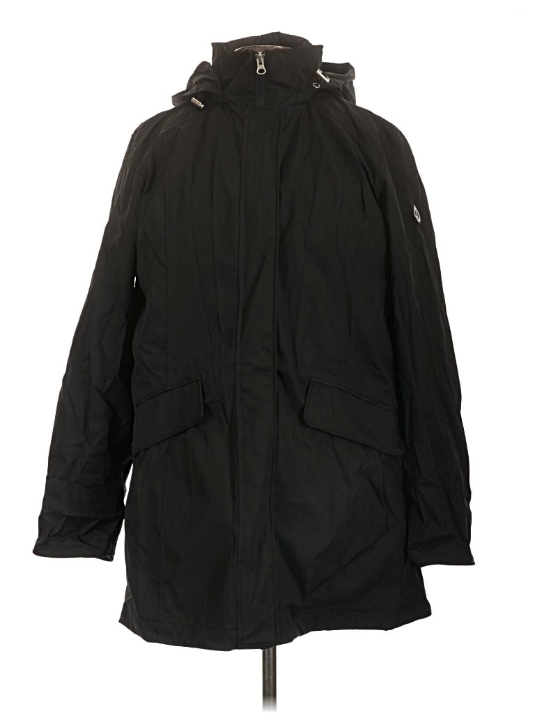 Lands' End Raincoat In Black