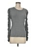 Veronica Beard Jeans Gray Long Sleeve Top Size M - photo 1