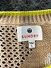 Sundry Animal Print Tan Pullover Sweater Size Lg (3) - photo 7