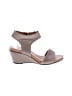 Bueno 100% Leather Gray Wedges Size EU 38 - photo 1