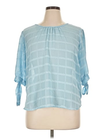 Counterparts 3/4 Sleeve Blouse (view 1)