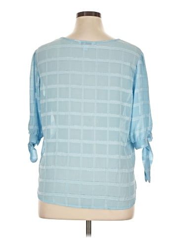 Counterparts 3/4 Sleeve Blouse (view 2)