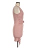 Blanc Solid Pink Cocktail Dress Size M - photo 4