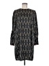 Marella 100% Polyester Print Gray Casual Dress Size 6 - photo 1