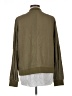 Mystree Solid Green Jacket Size L - photo 2