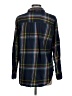 Old Navy 100% Cotton Plaid Blue Long Sleeve Button-Down Shirt Size L - photo 2