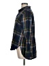 Old Navy 100% Cotton Plaid Blue Long Sleeve Button-Down Shirt Size L - photo 5