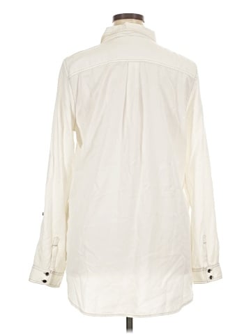 Halogen Long Sleeve Button-Down Shirt (view 2)