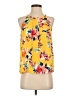 Papermoon 100% Polyester Yellow Sleeveless Blouse Size S - photo 1