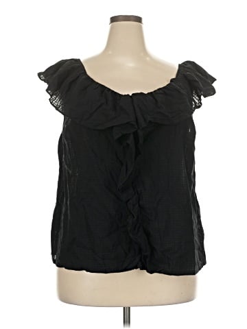 Terra & Sky Sleeveless Blouse (view 1)