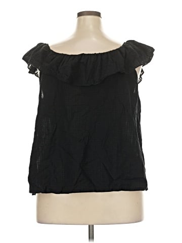 Terra & Sky Sleeveless Blouse (view 2)