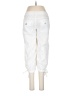 Express 100% Cotton White Cargo Pants Size 4 - photo 2