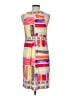 BCBGMAXAZRIA Graphic Tan Casual Dress Size M - photo 2