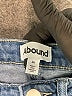 ABound Blue Denim Shorts Size 26 waist - photo 3