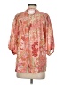 Umgee 100% Polyester Paisley Pink 3/4 Sleeve Blouse Size S - photo 2