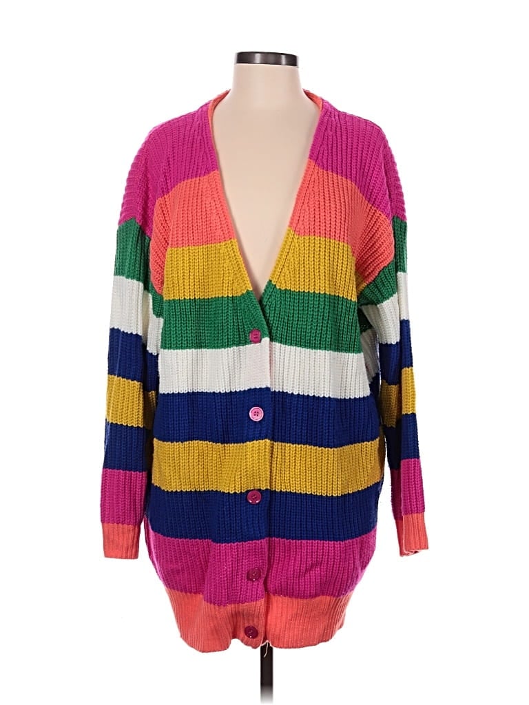 Pre-owned Bibi Cardigan Sweater In Pink