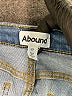 ABound Blue Denim Shorts Size 27 waist - photo 3