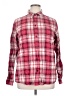 L.L.Bean 100% Cotton Plaid Red Long Sleeve Button-Down Shirt Size XL (tall) - photo 1