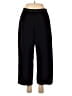 Requirements Solid Black Casual Pants Size 8 - photo 1
