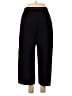 Requirements Solid Black Casual Pants Size 8 - photo 2