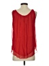 Alice + Olivia Red Sleeveless Blouse Size S - photo 2