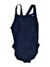 Nike Solid Blue One Piece Swimsuit Size 10 - photo 1