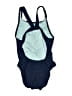 Nike Solid Blue One Piece Swimsuit Size 10 - photo 2