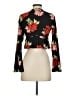 Missguided 100% Polyester Black Long Sleeve Blouse Size 0 - photo 2
