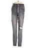Kut from the Kloth Solid Gray Jeans Size 0 - photo 1