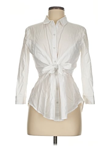 HD in Paris 3/4 Sleeve Button-Down Shirt (view 1)