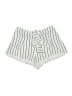 On Twelfth Stripes Ivory Shorts Size M - photo 1